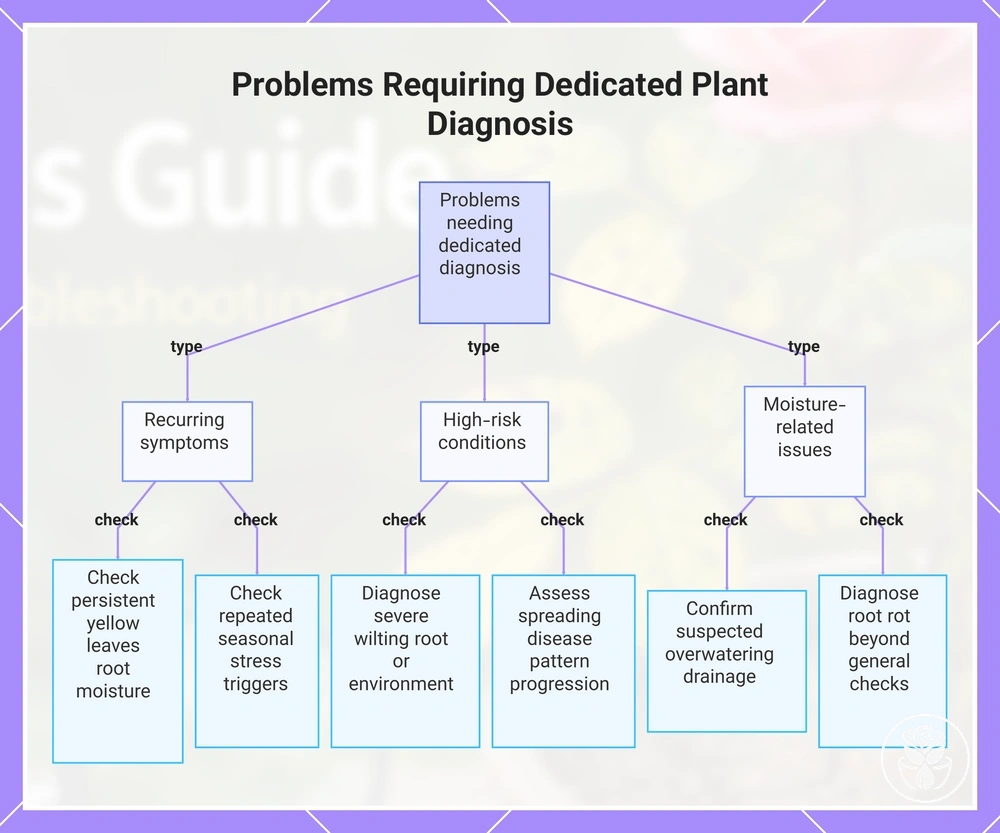 Problems Requiring Dedicated Plant Diagnosis
