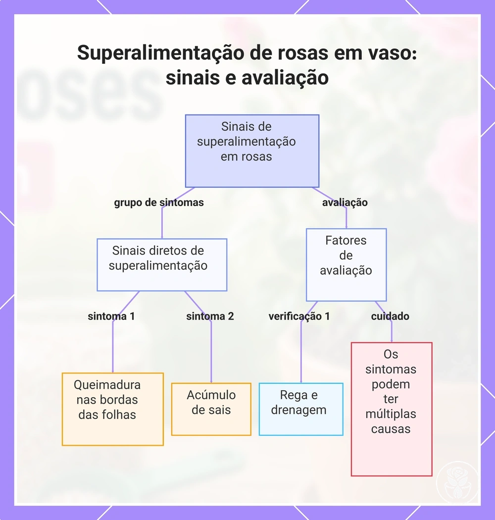 Superalimentação de rosas em vaso: sinais e avaliação